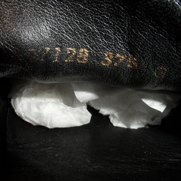 Gucci Black Horse Bit Detail Calf Leather Driving Loafers Size 37.5B - Picture 4 of 16